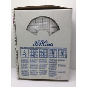 J&P Coats Floral Latch Hook Kit